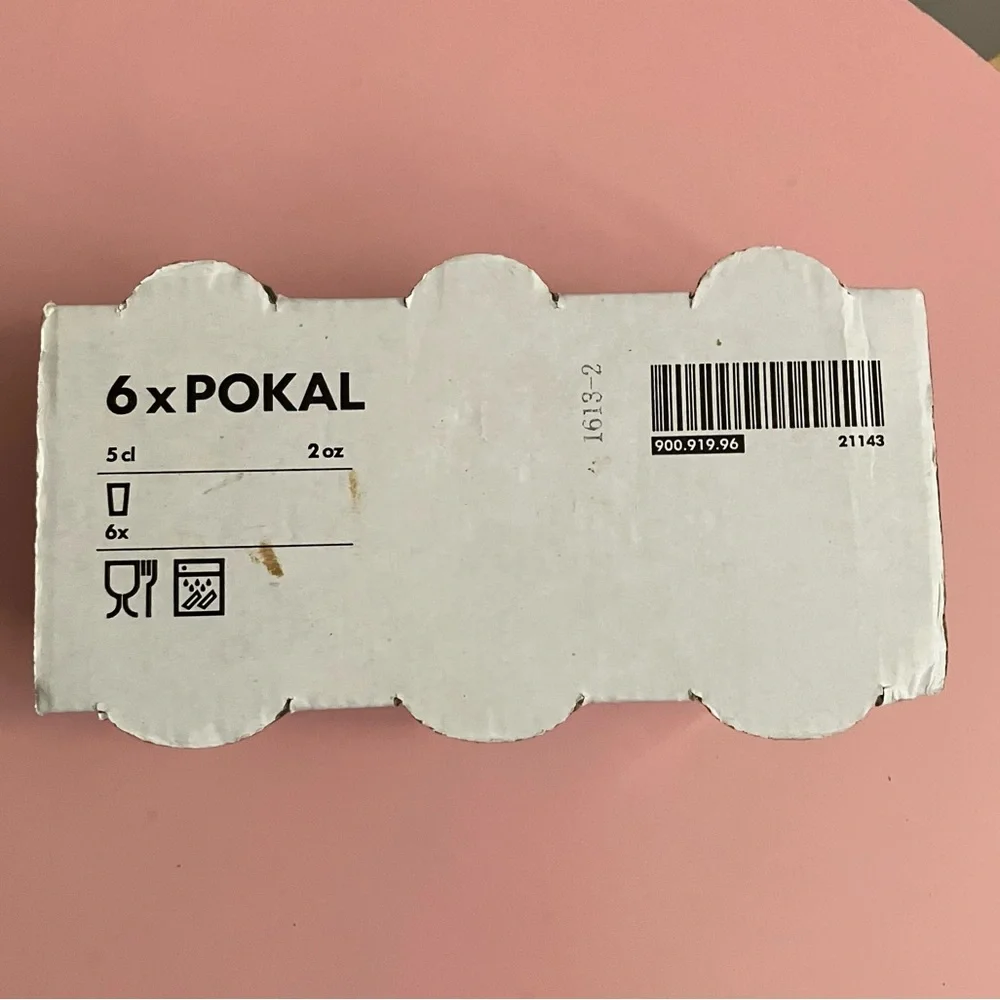 (6) IKEA Shot Glasses